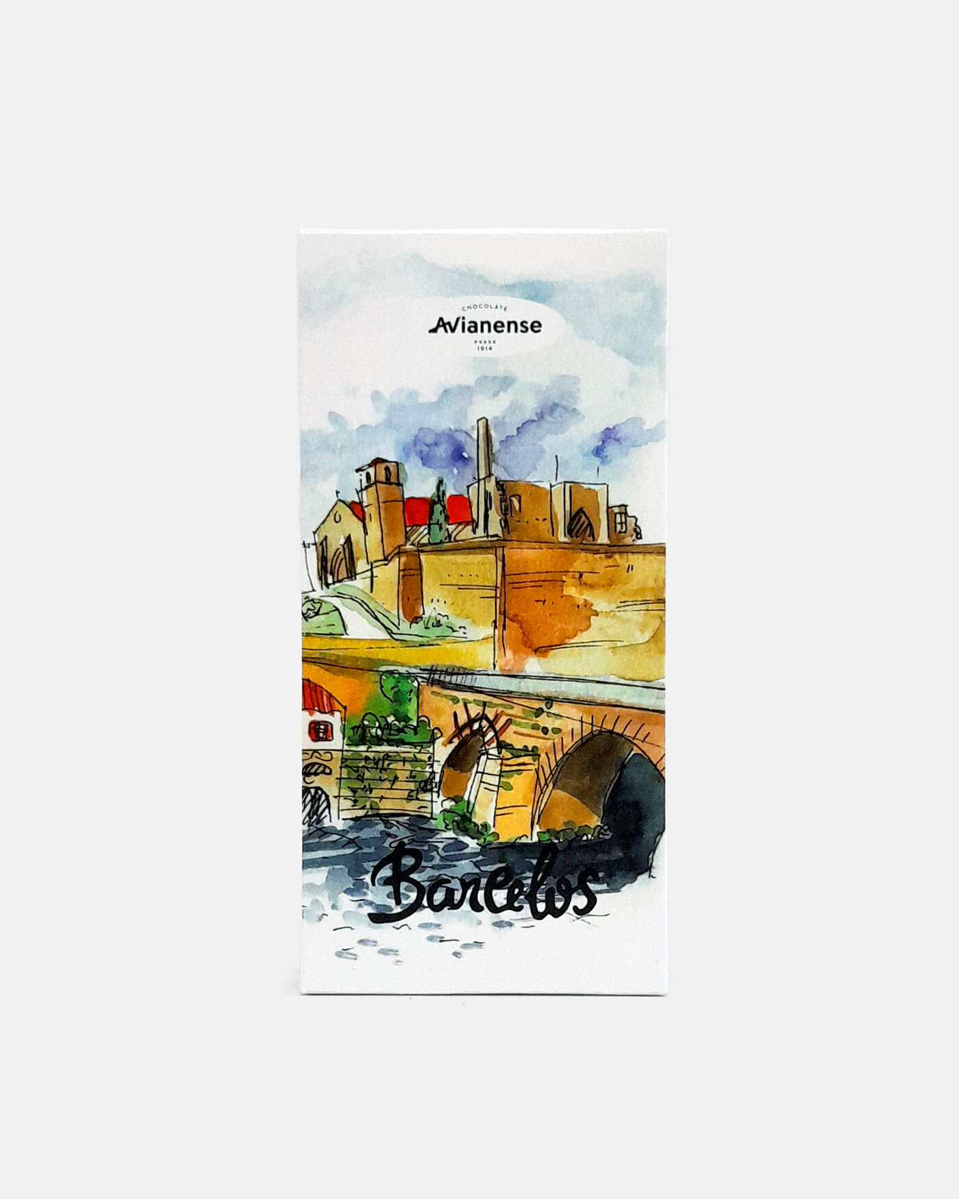 Avianense- Tablete de Chocolate de Leite, Cidade de Barcelos