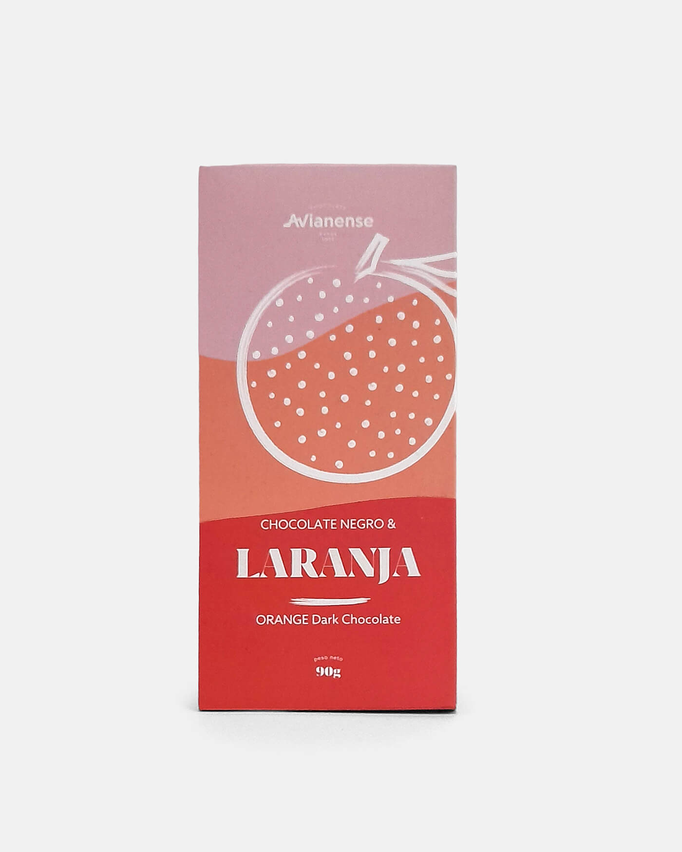 Avianense - Tablete de Chocolate Negro & Laranja