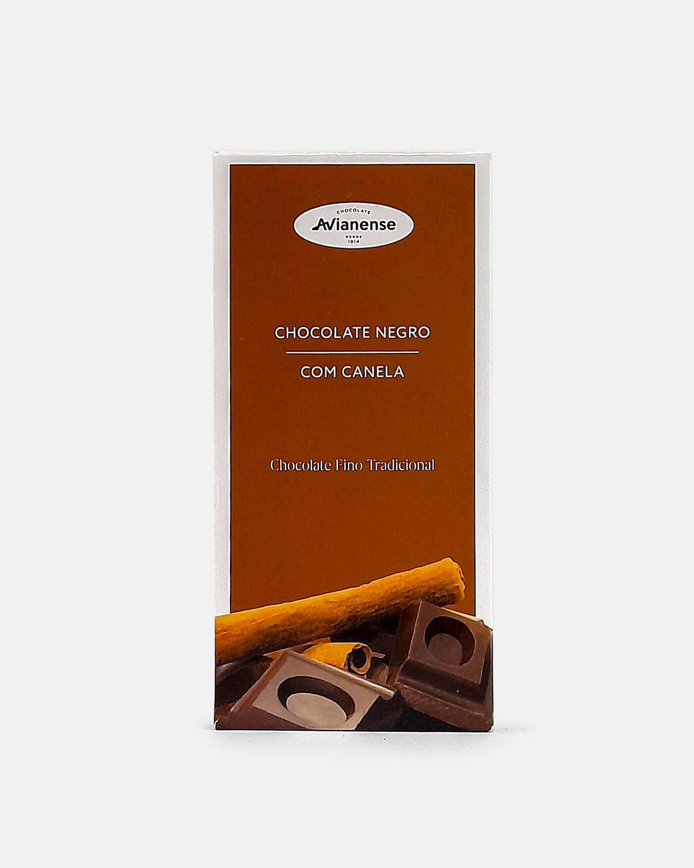 Avianense - Tablete de Chocolate Negro com Canela