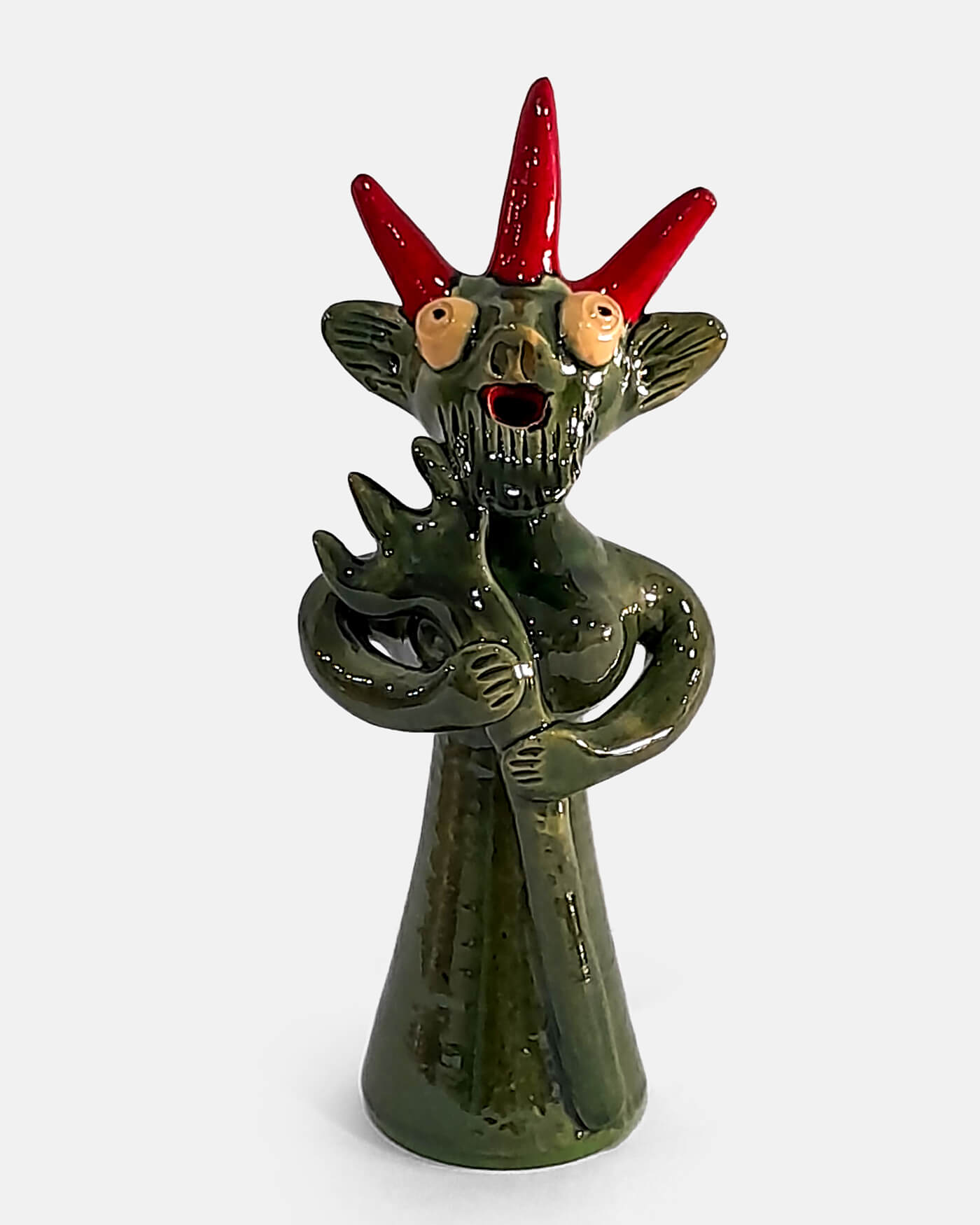 Diabo de 3 Cornos- António Ramalho ( artesanato Barcelos )