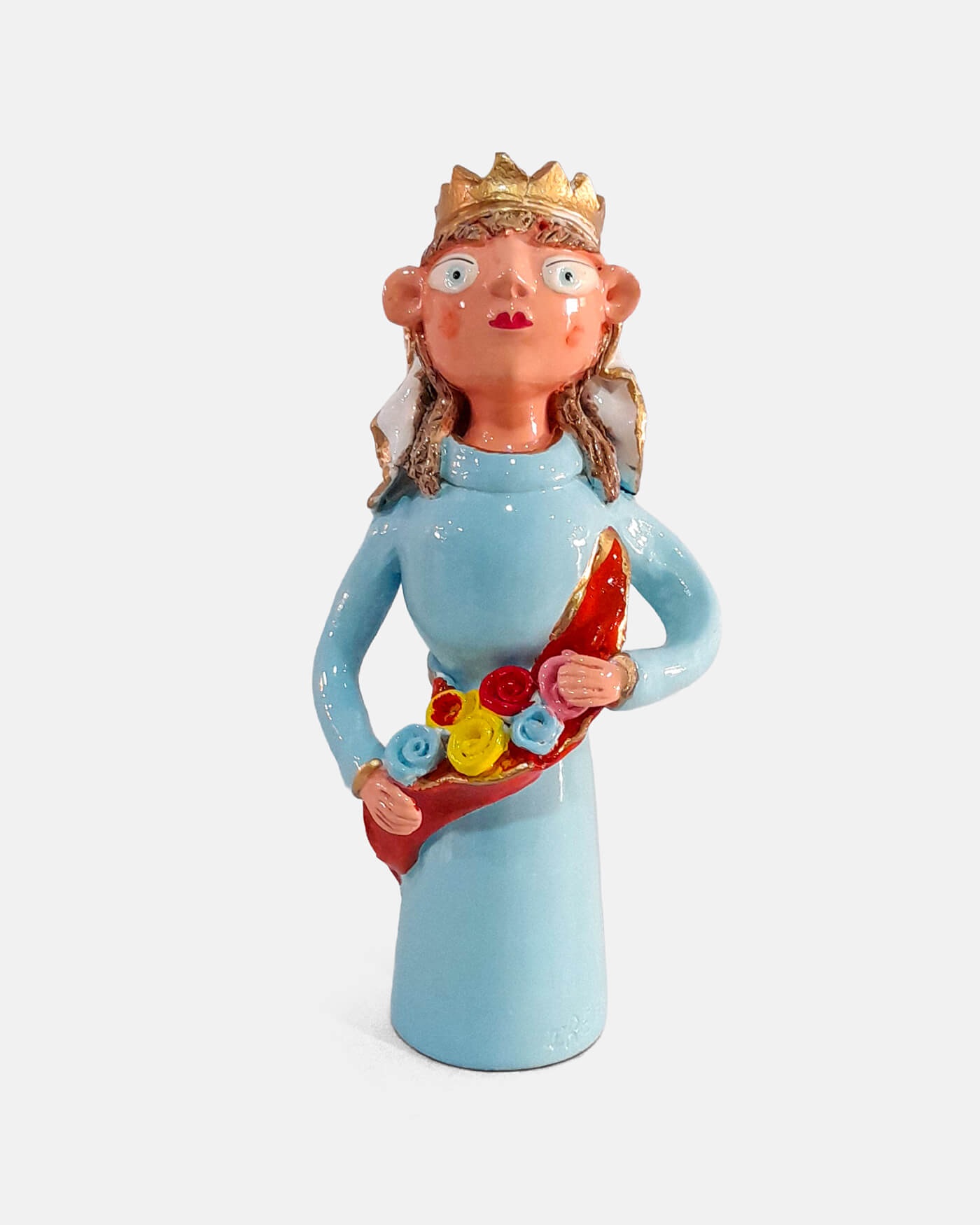 Rainha Santa Isabel - Irene Salgueiro ( artesanato Barcelos )