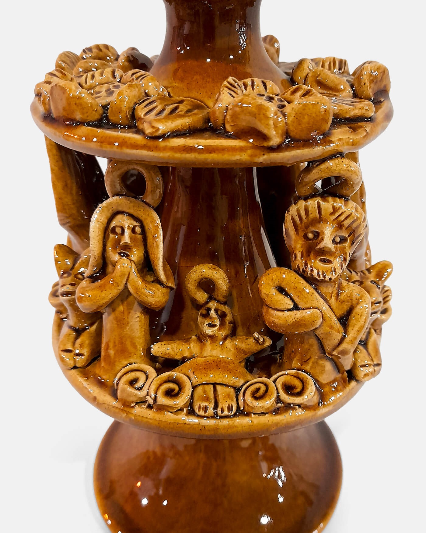 Castiçal com Presépio - António Ramalho